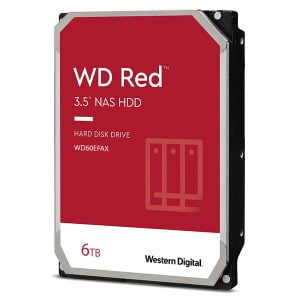 Western Digital WD60EFAX Red NAS Hard Disk Drive 6TB