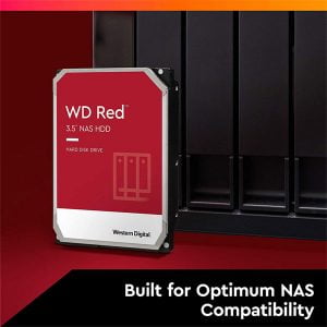 هارد دیسک اینترنال وسترن دیجیتال مدل Red WD60EFAX ظرفیت 6 ترابایت