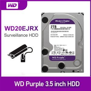 هارد دیسک اینترنال وسترن دیجیتال مدل Purple WD20EJRX ظرفیت 2 ترابایت