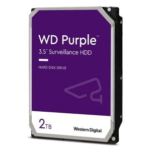 هارددیسک اینترنال وسترن دیجیتال مدل Purple WD20EJRX ظرفیت 2 ترابایت