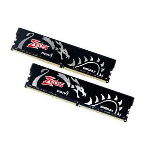 رم دسکتاپ DDR4 تک کاناله 3200 مگاهرتز CL16 کینگ مکس مدل Zeus Dragon ظرفیت16گیگابایت