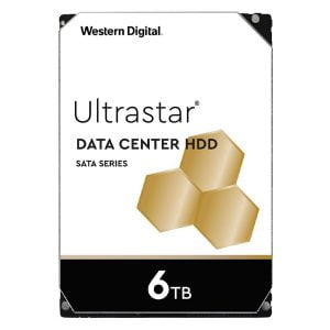هارد دیسک اینترنال وسترن دیجیتال مدل Ultrastar 0B36039 ظرفیت 6 ترابایت