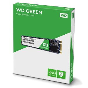 اس اس دی اینترنال وسترن دیجیتال مدل GREEN WDS240G2G0B ظرفیت 240 گیگابایت