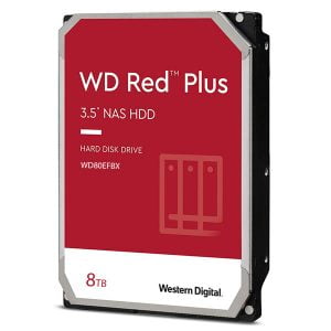 Western Digital Red Plus NAS WD80EFBX Hard Drive - 8TB