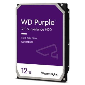 Western Digital Purple WD121PURZ Internal Hard Disk 12TB
