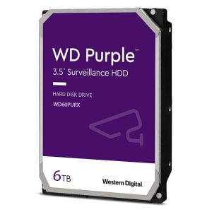 Western Digital Purple WD60PURX Internal Hard Drive - 6TB