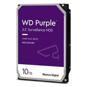 Western Digital Purple WD102PURZ Internal Hard Drive - 10TB